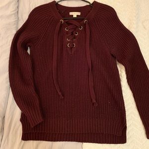 Chunky knit sweater